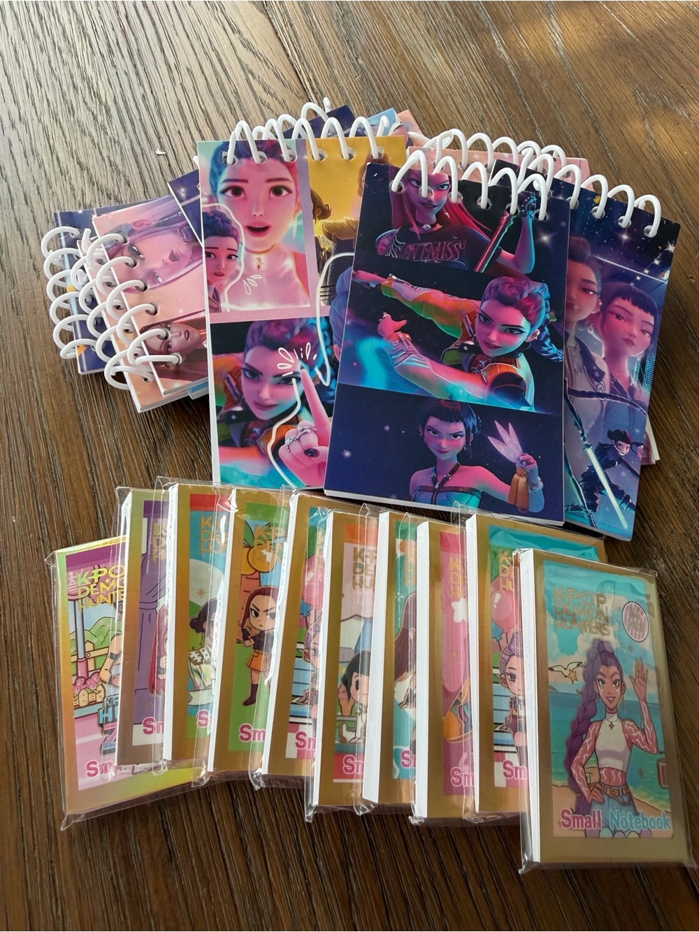 K-Pop Spiral Mini Notebooks - Assorted 2 Sets of 10